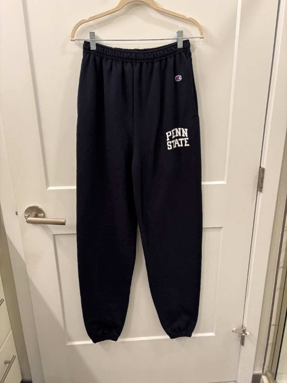 Champion Men's Navy Blue Penn State Sweatpants Size Medium